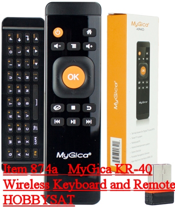 All included - MyGica KR-40 Wireless Remote and Keyboard All Included - MyGica KR-40 Wireless Remote and Keyboard